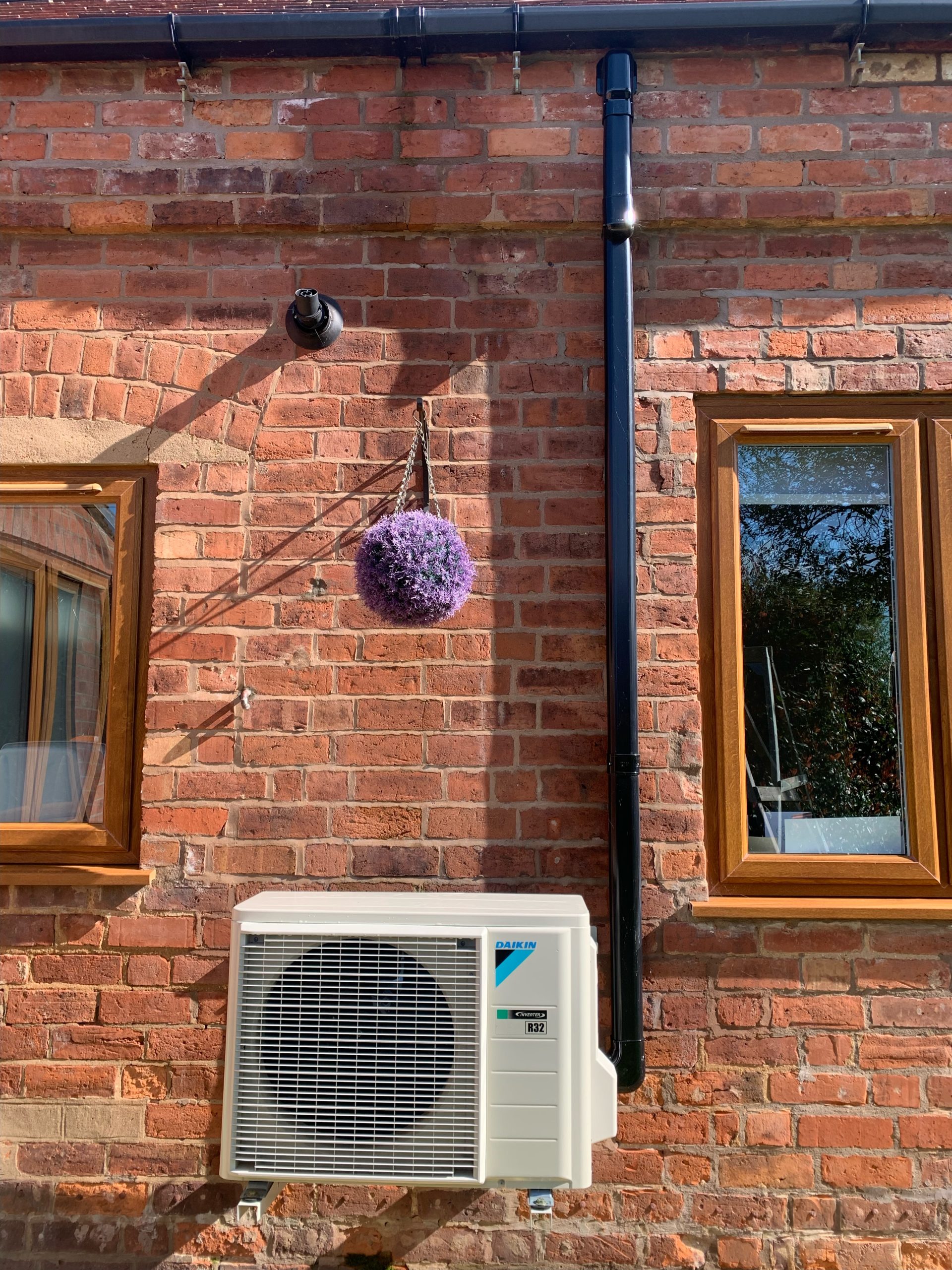 Black Inoac trunking Young Air Conditioning